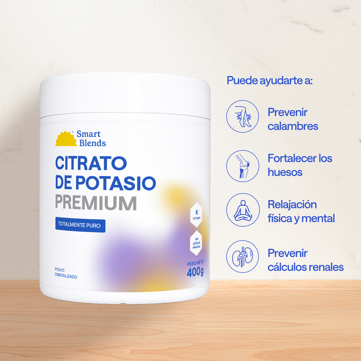 Citrato De Potasio 400g