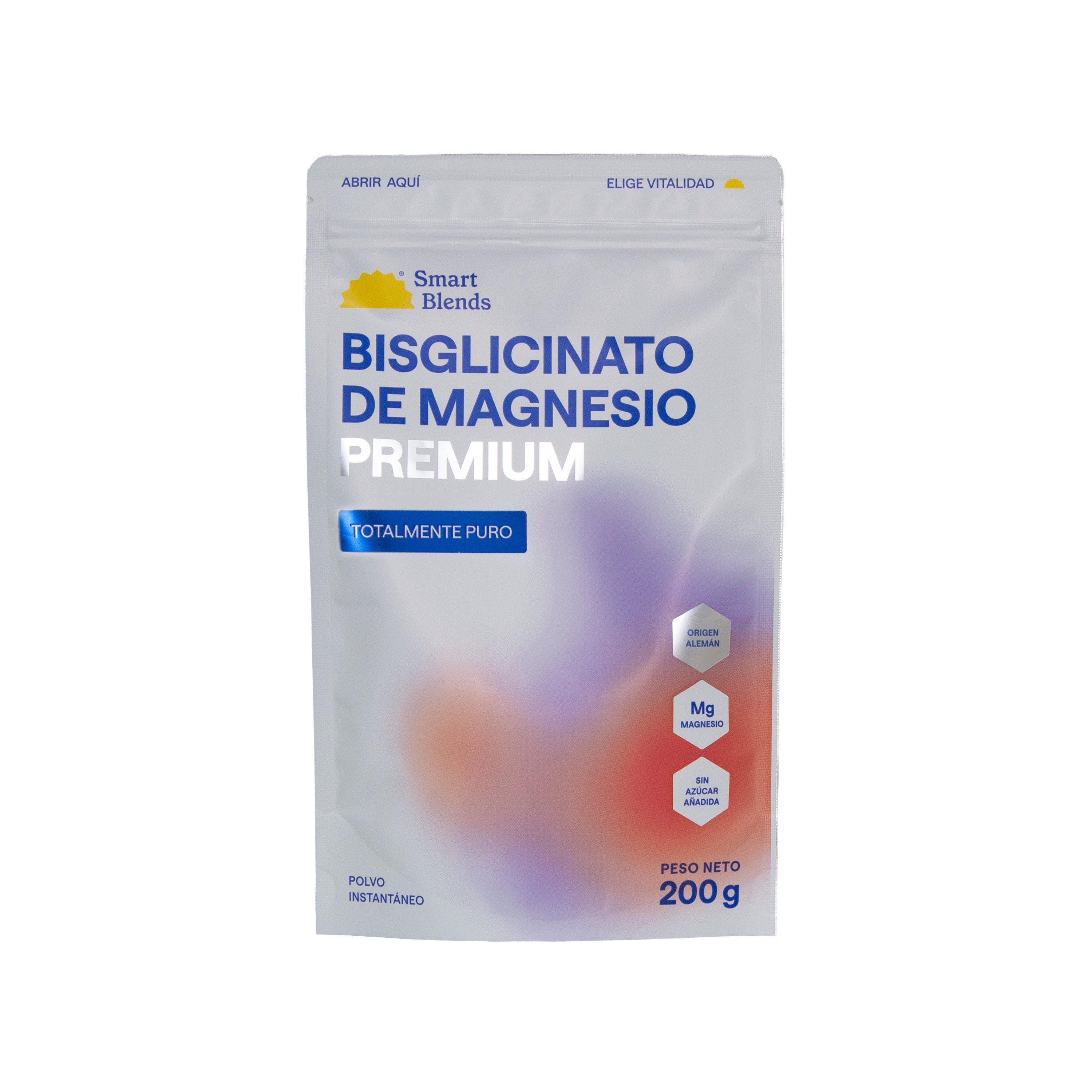 Bisglicinato de Magnesio Premium 200g
