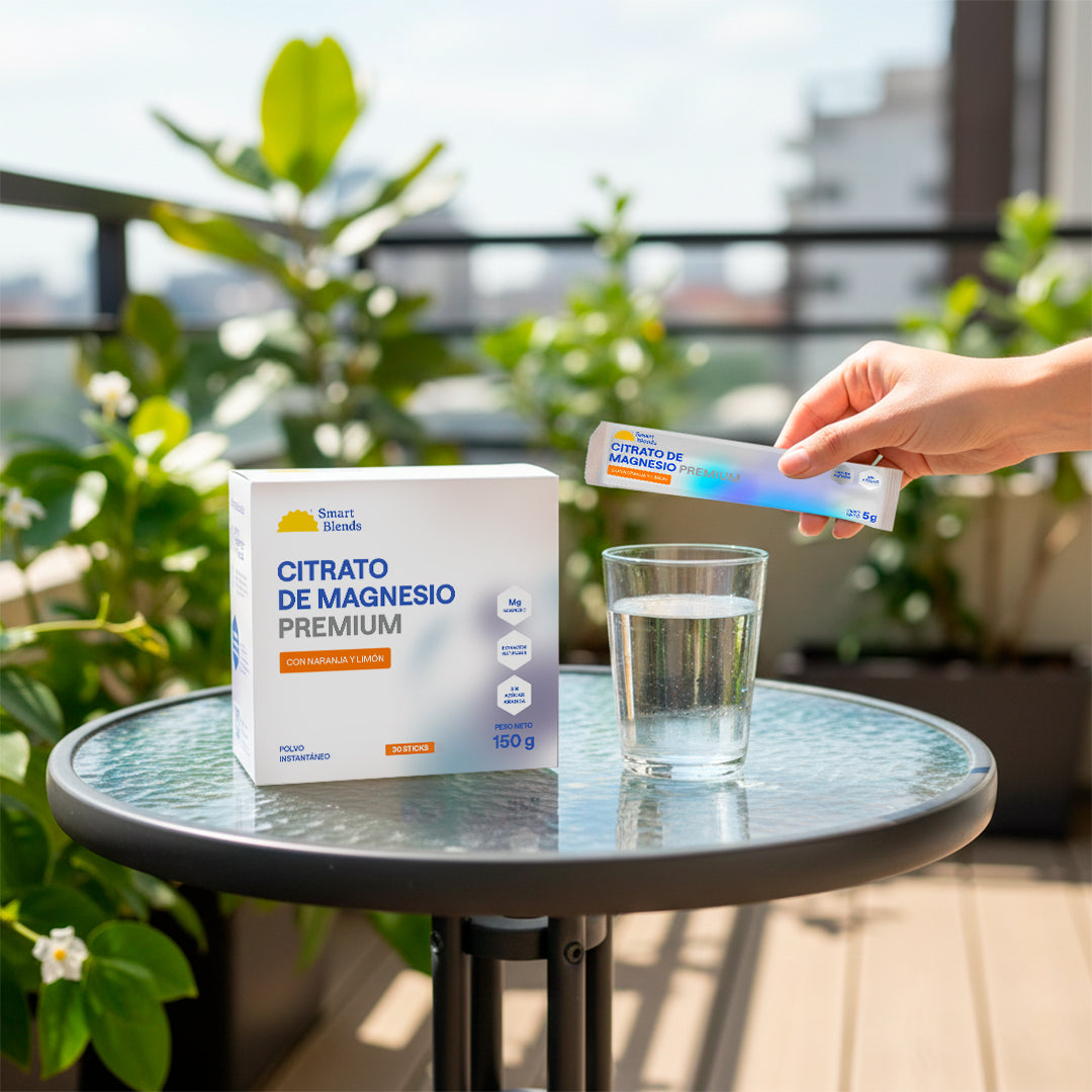 Citrato de Magnesio Premium Naranja Caja x 30 sachets