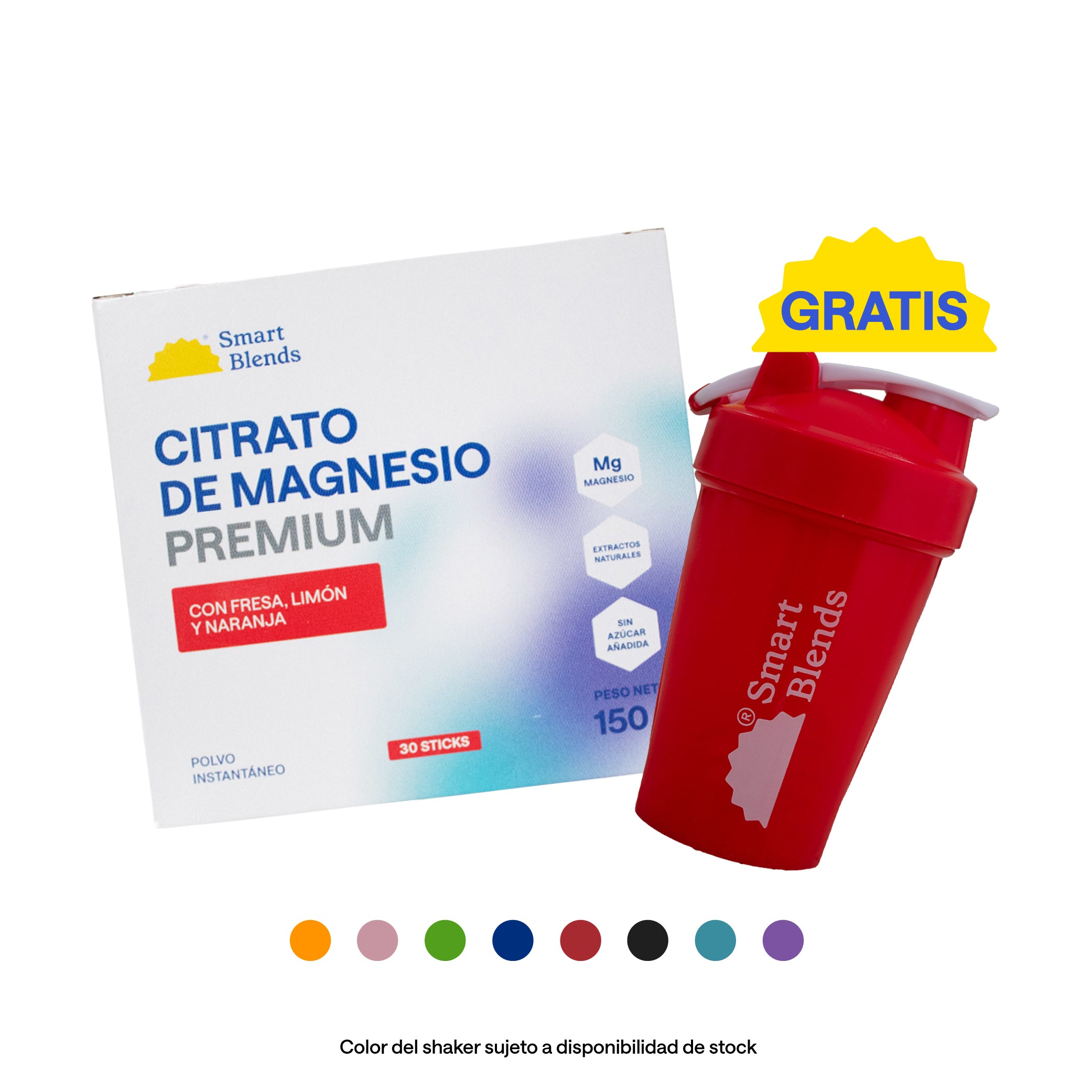 Citrato De Magnesio En Sobres Fresa x30uds