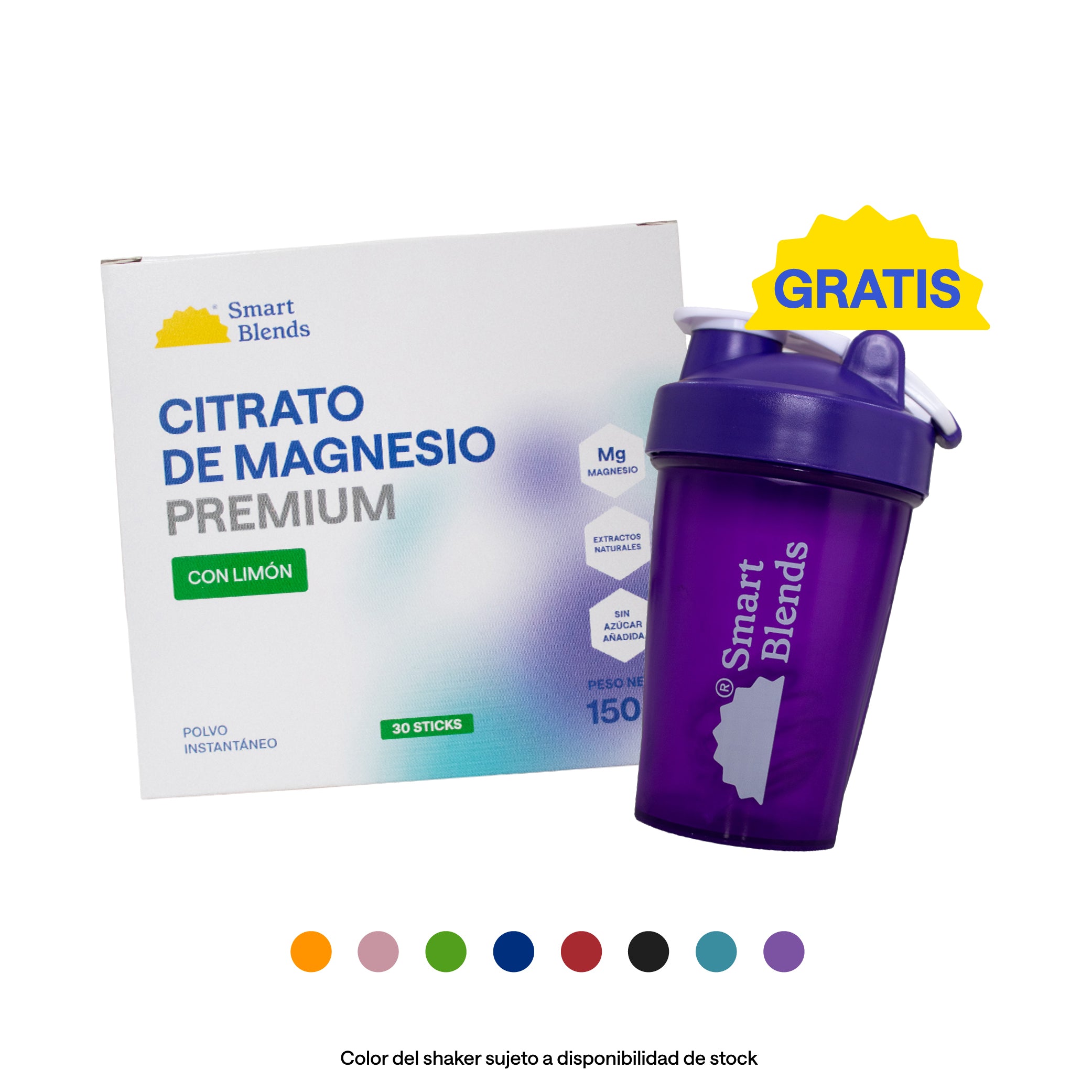 Citrato De Magnesio En Sobres Limon x30uds