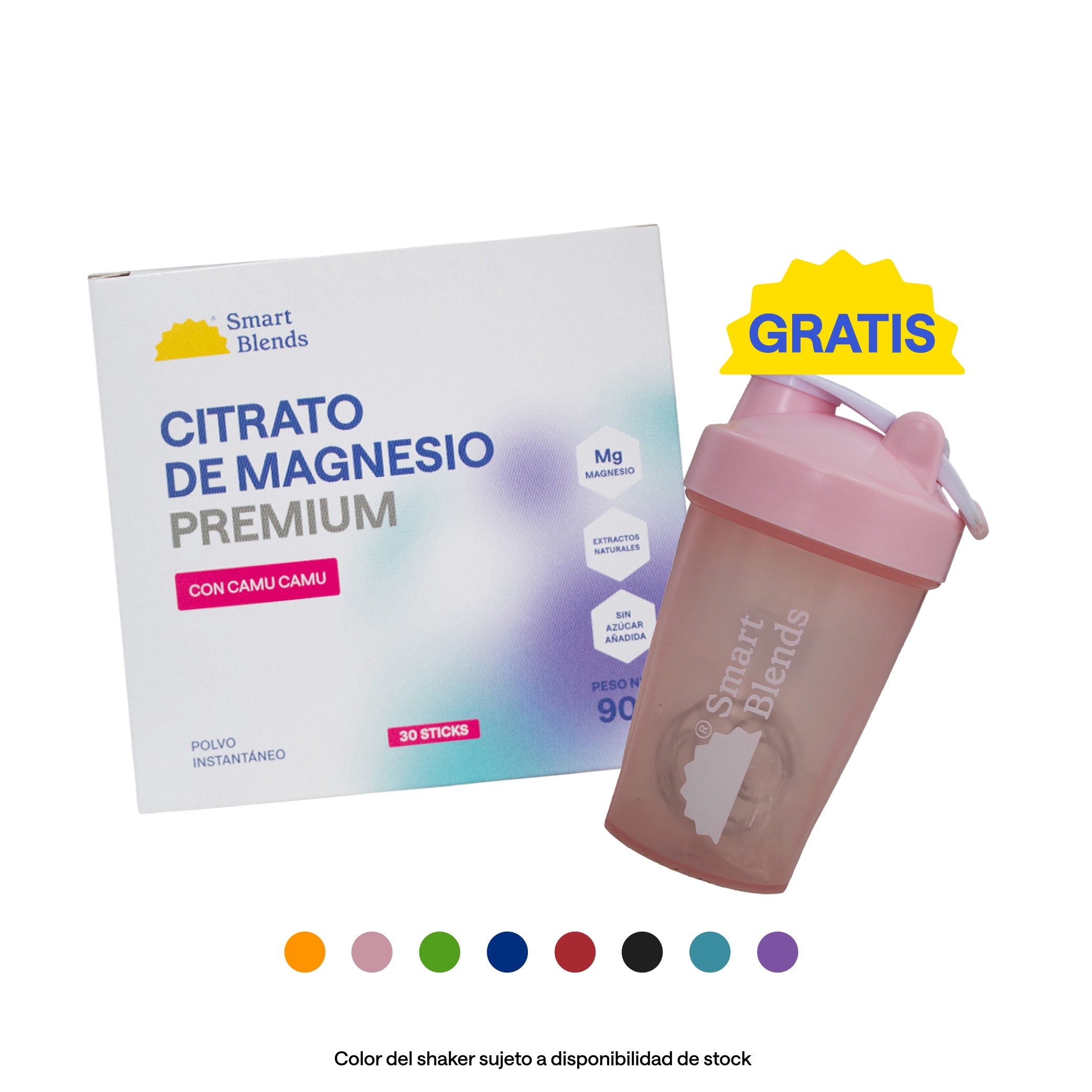 Citrato De Magnesio En Sobres Camu Camu x30uds