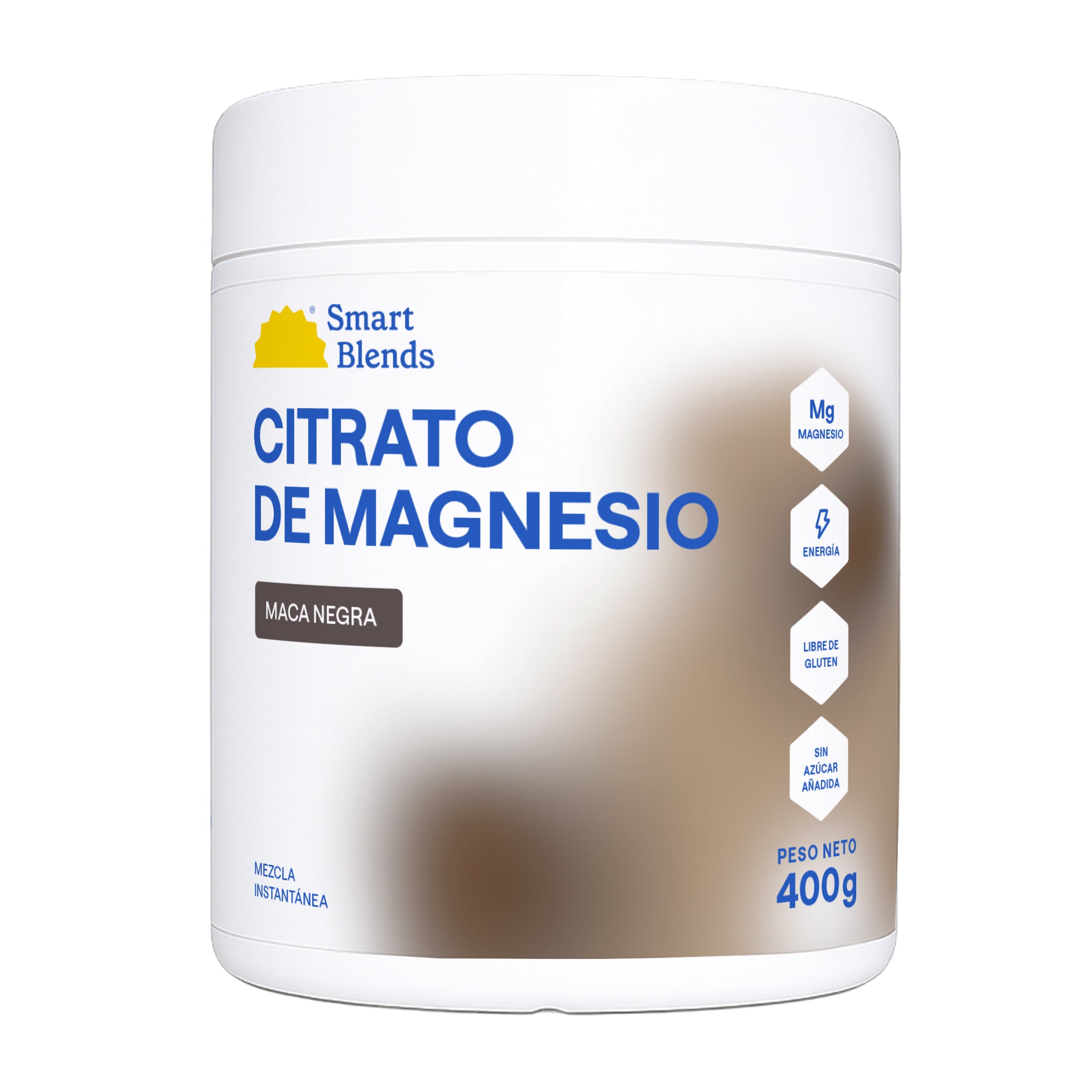 Citrato De Magnesio En Polvo Con Maca Negra 400g