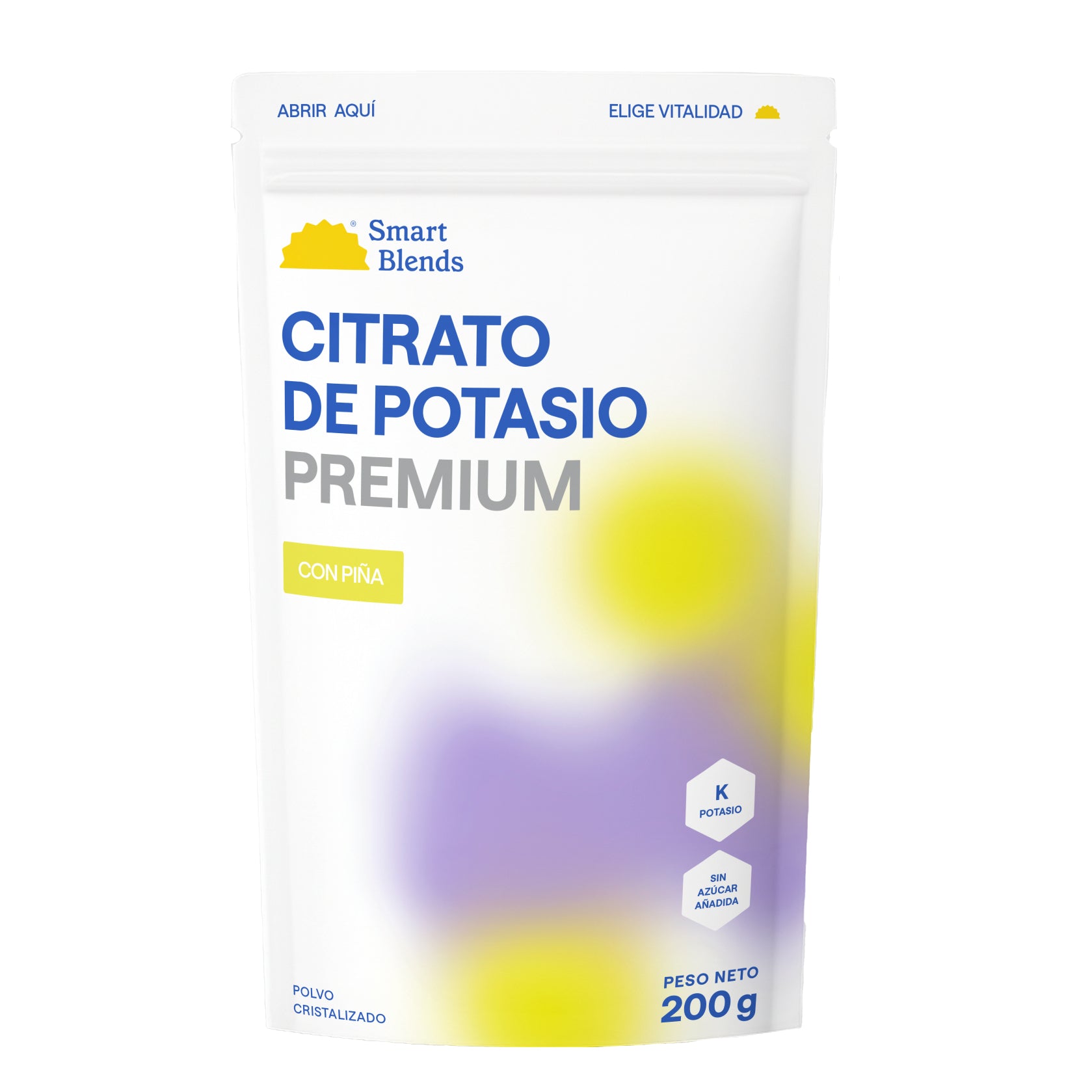 Citrato De Potasio con Piña 200g