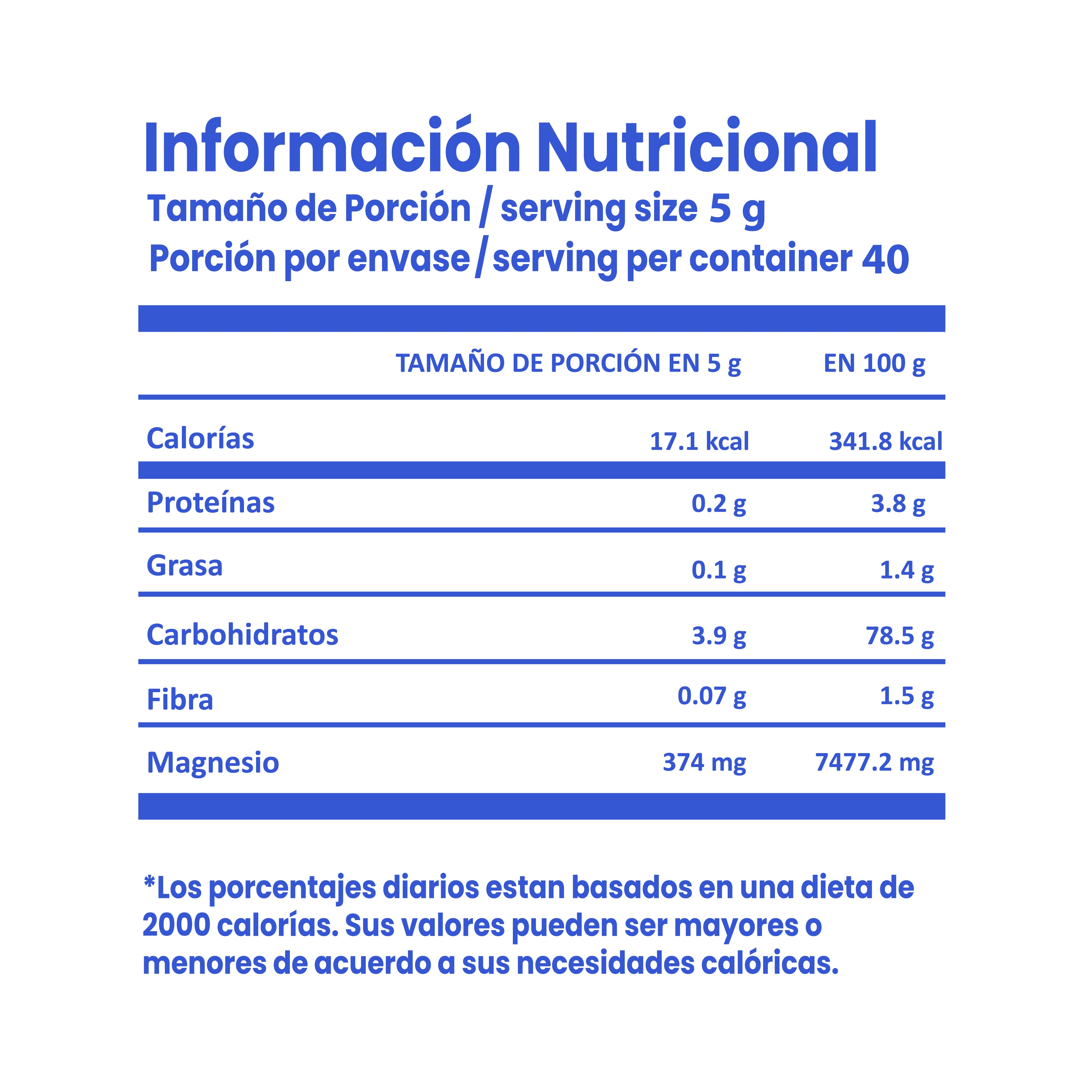 Citrato De Magnesio En Polvo Con Cúrcuma 200g