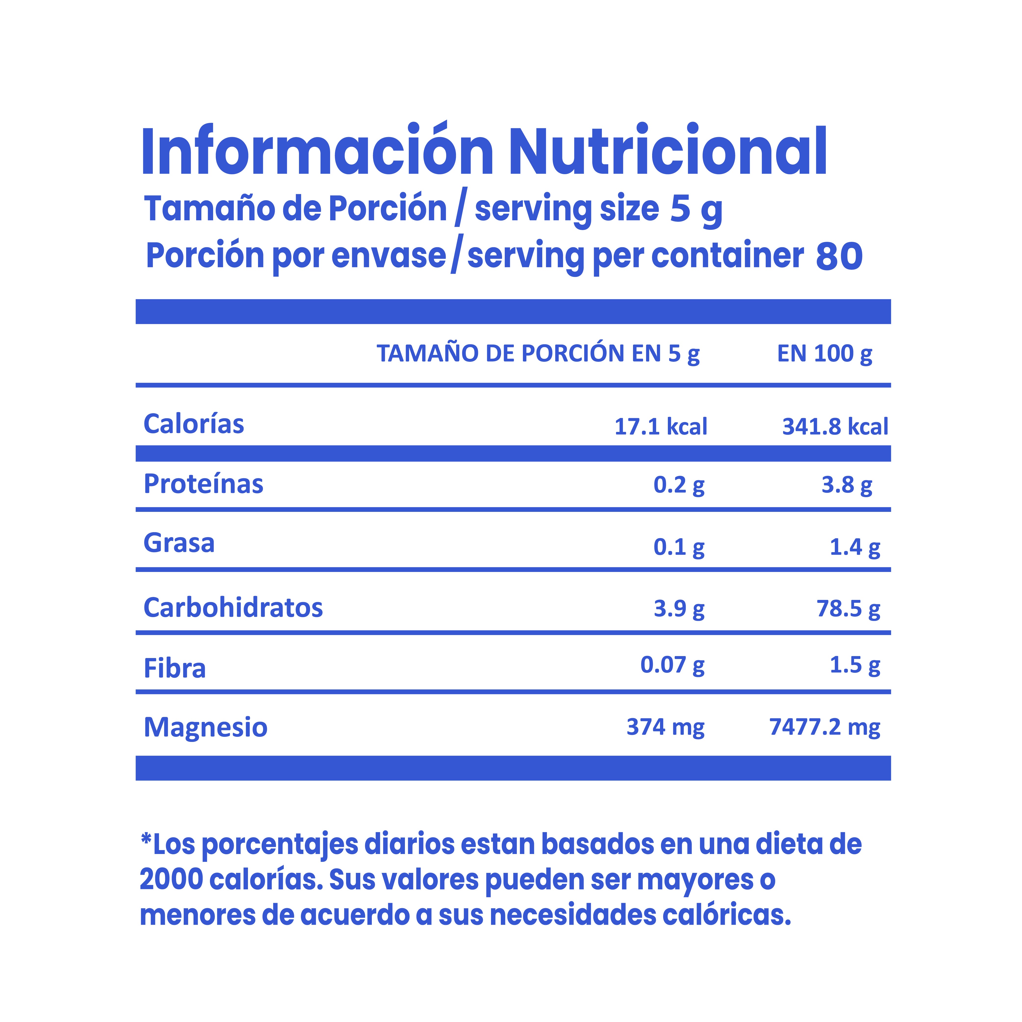 Citrato De Magnesio En Polvo Con Cúrcuma 400g