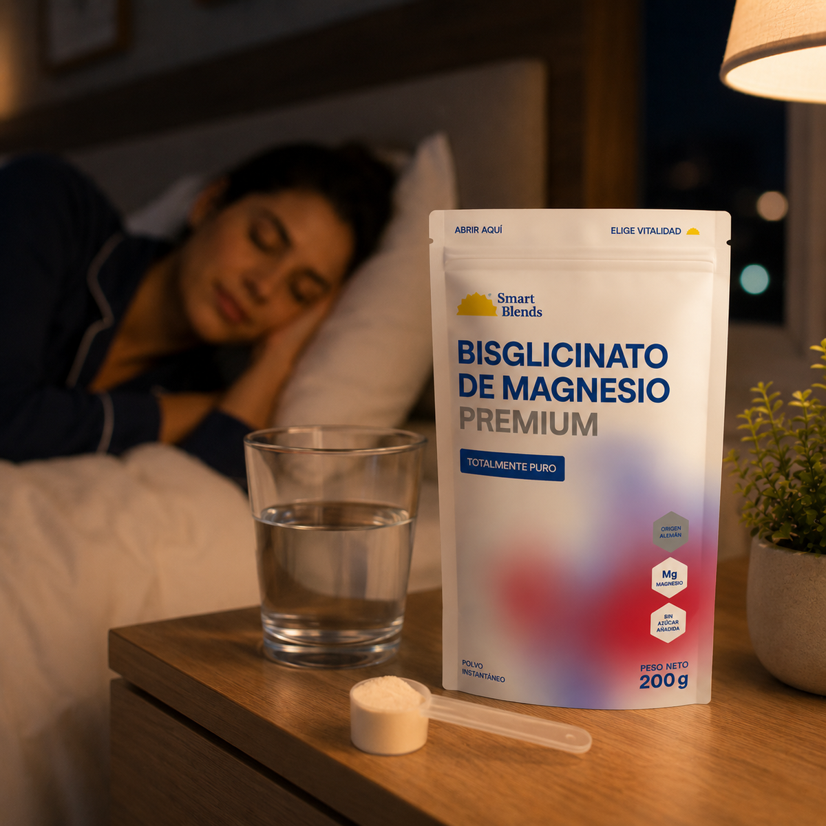 Bisglicinato De Magnesio Premium 200g