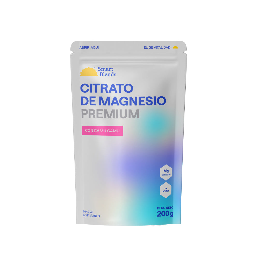 Citrato de magnesio premium camu camu 200g