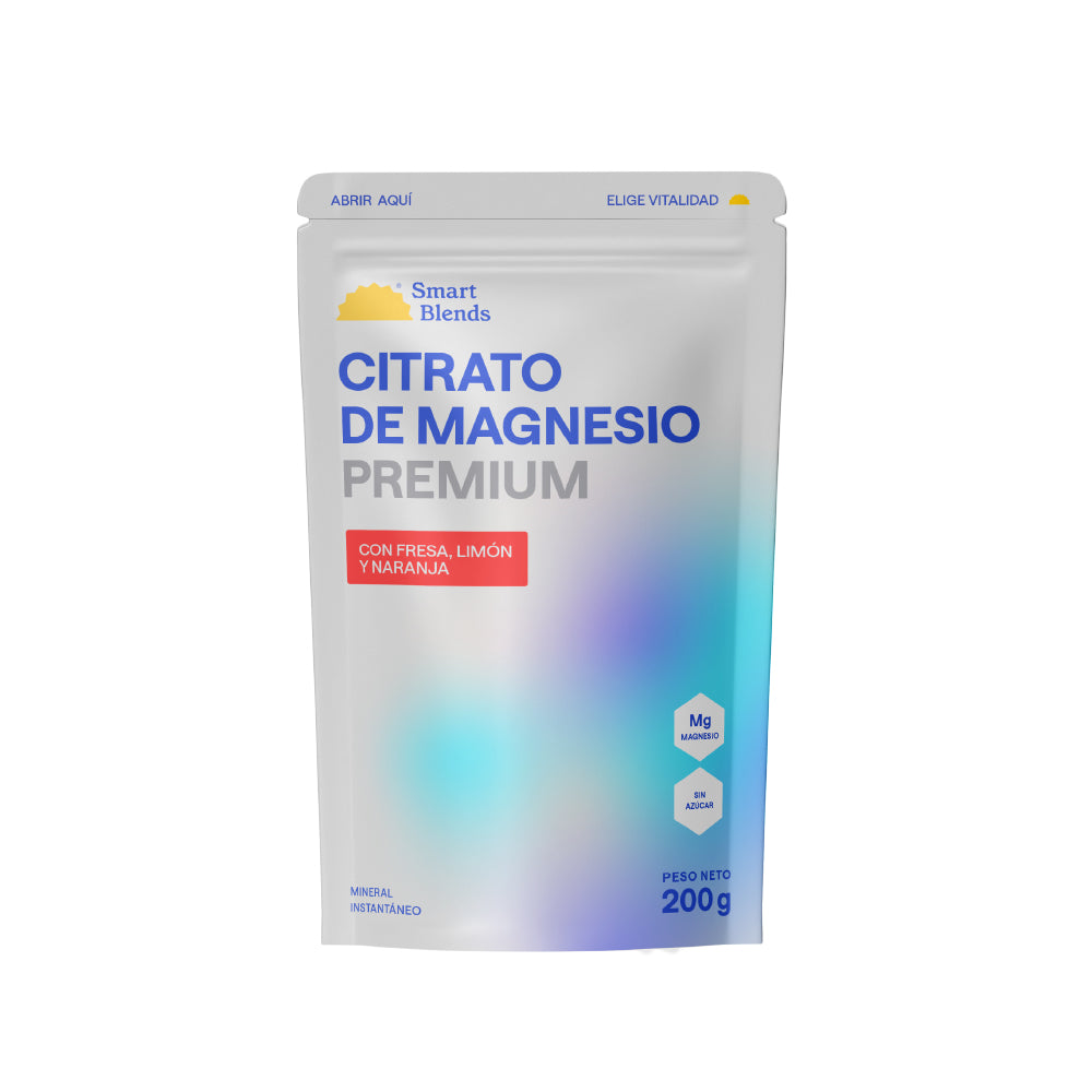 Citrato de Magnesio Premium Fresa 200g