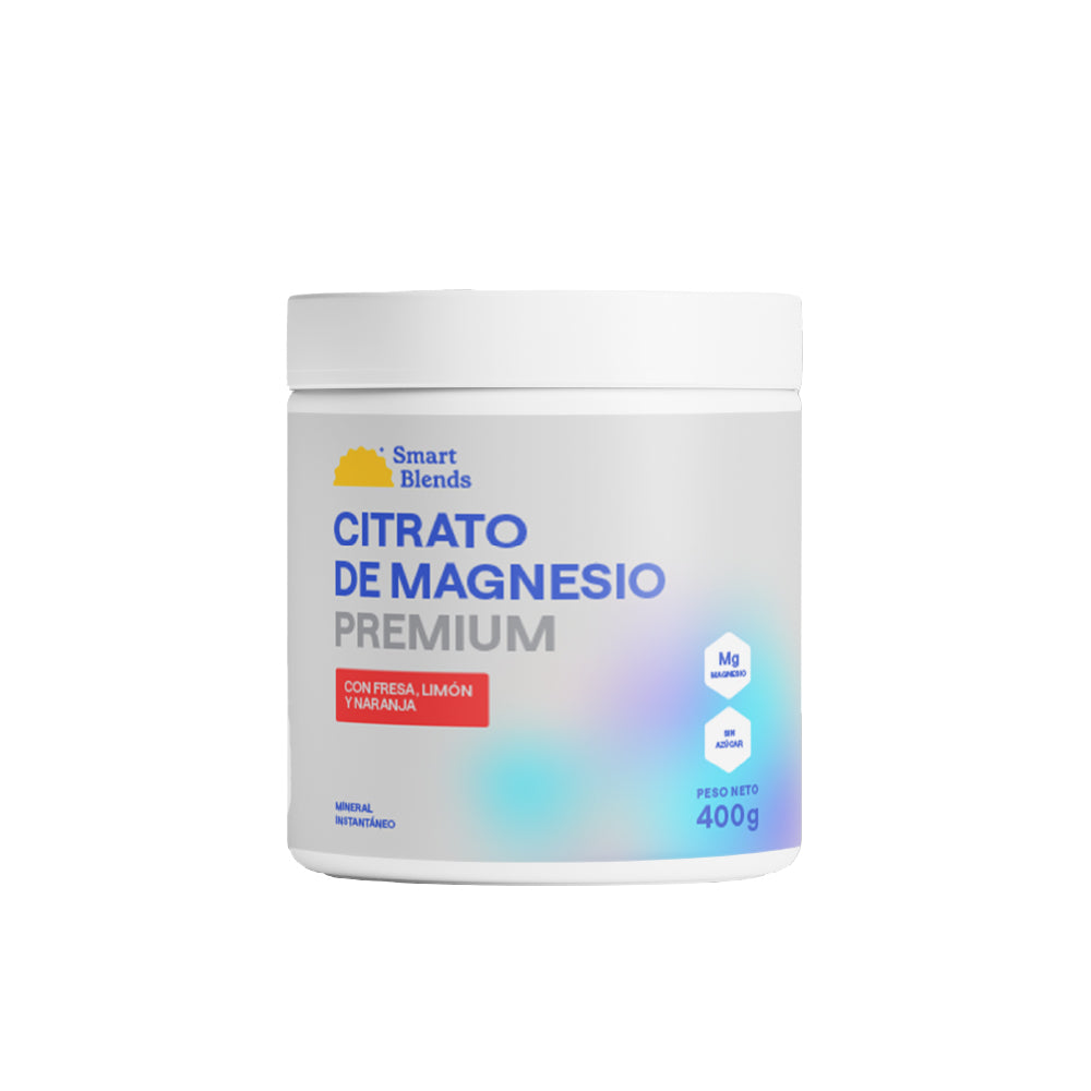 Citrato de Magnesio Premium Fresa 400g