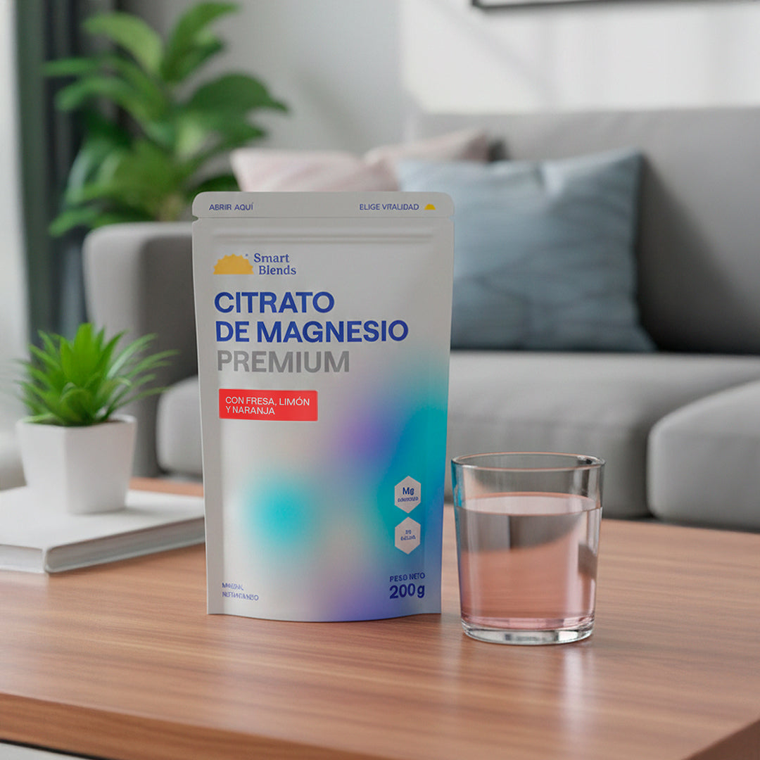 Citrato Magnesio Fresa, Limón Y Naranja 200g
