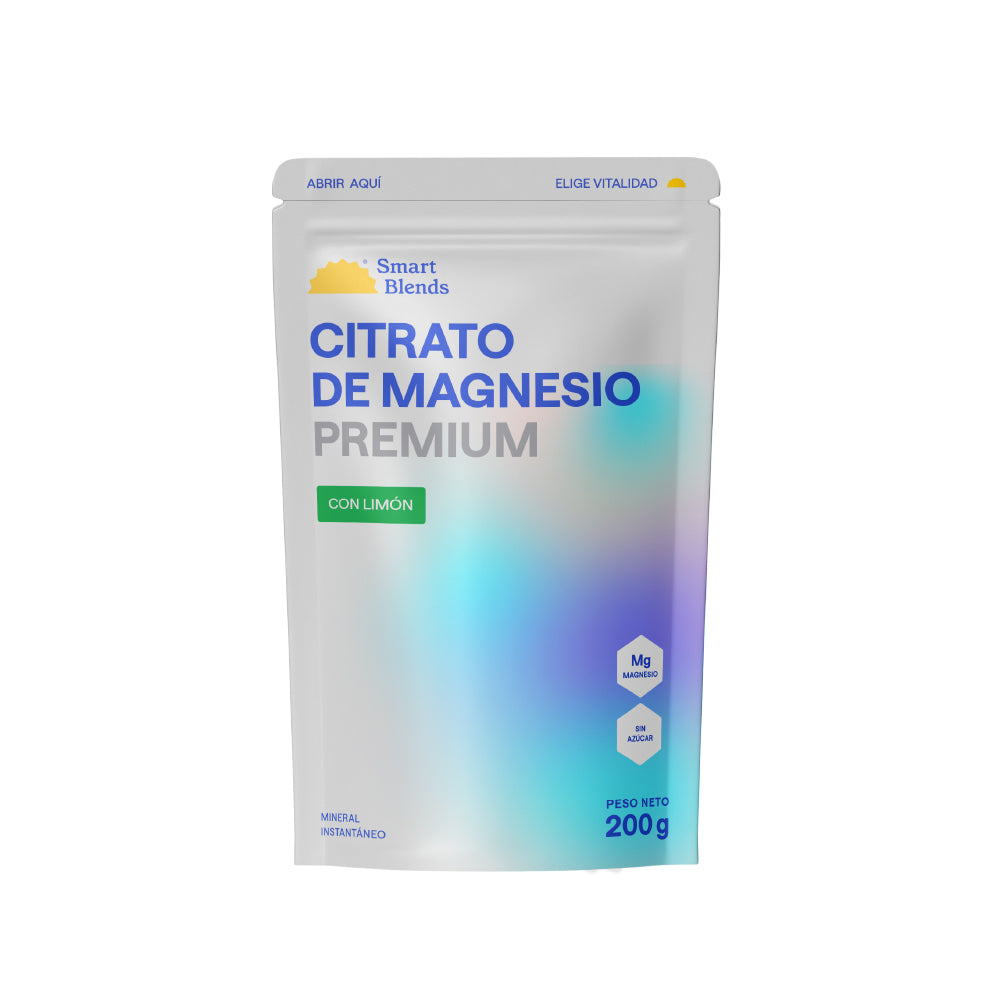 Citrato de Magnesio Premium Limón 200g