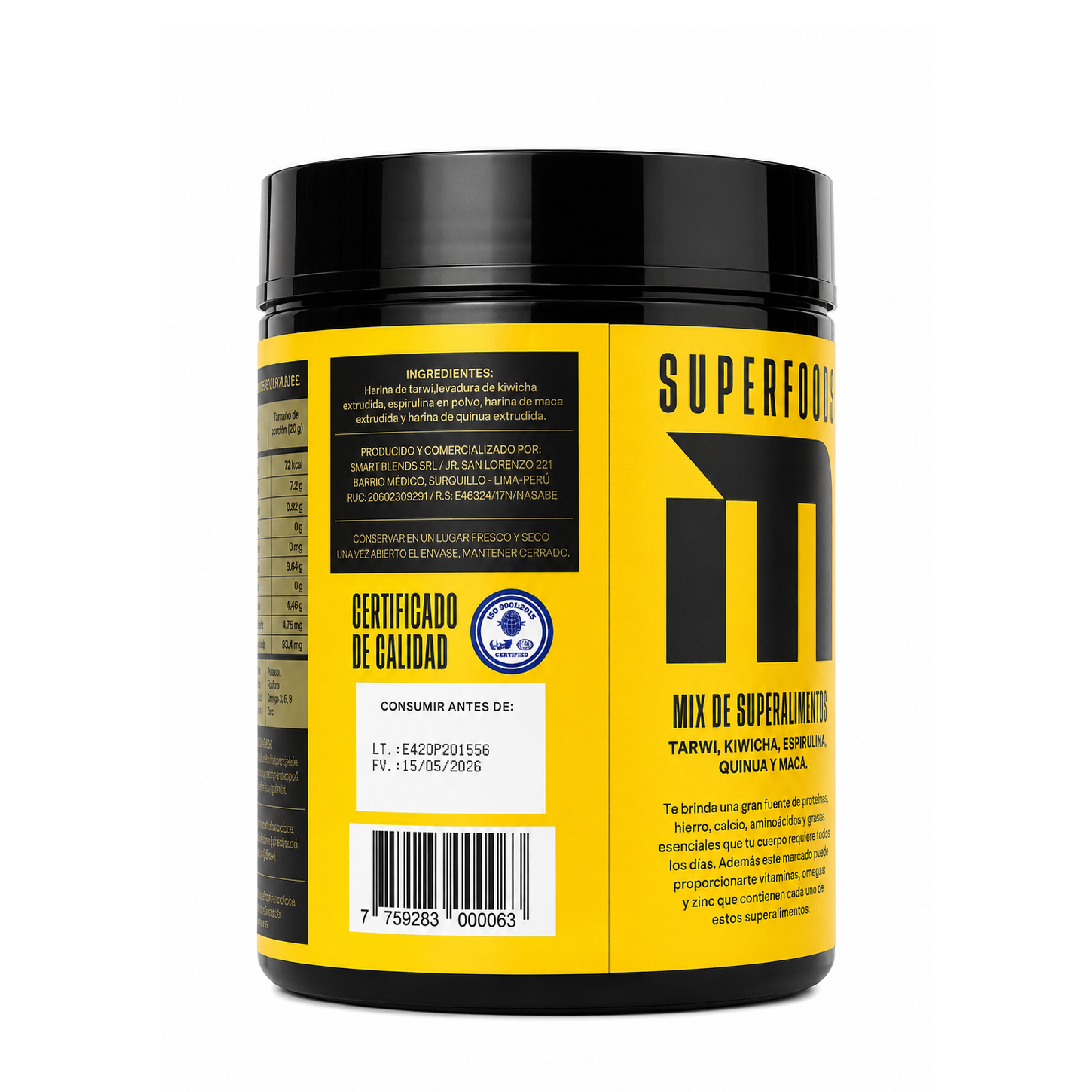 Mix de super alimentos 420gr - Suplemento Energia