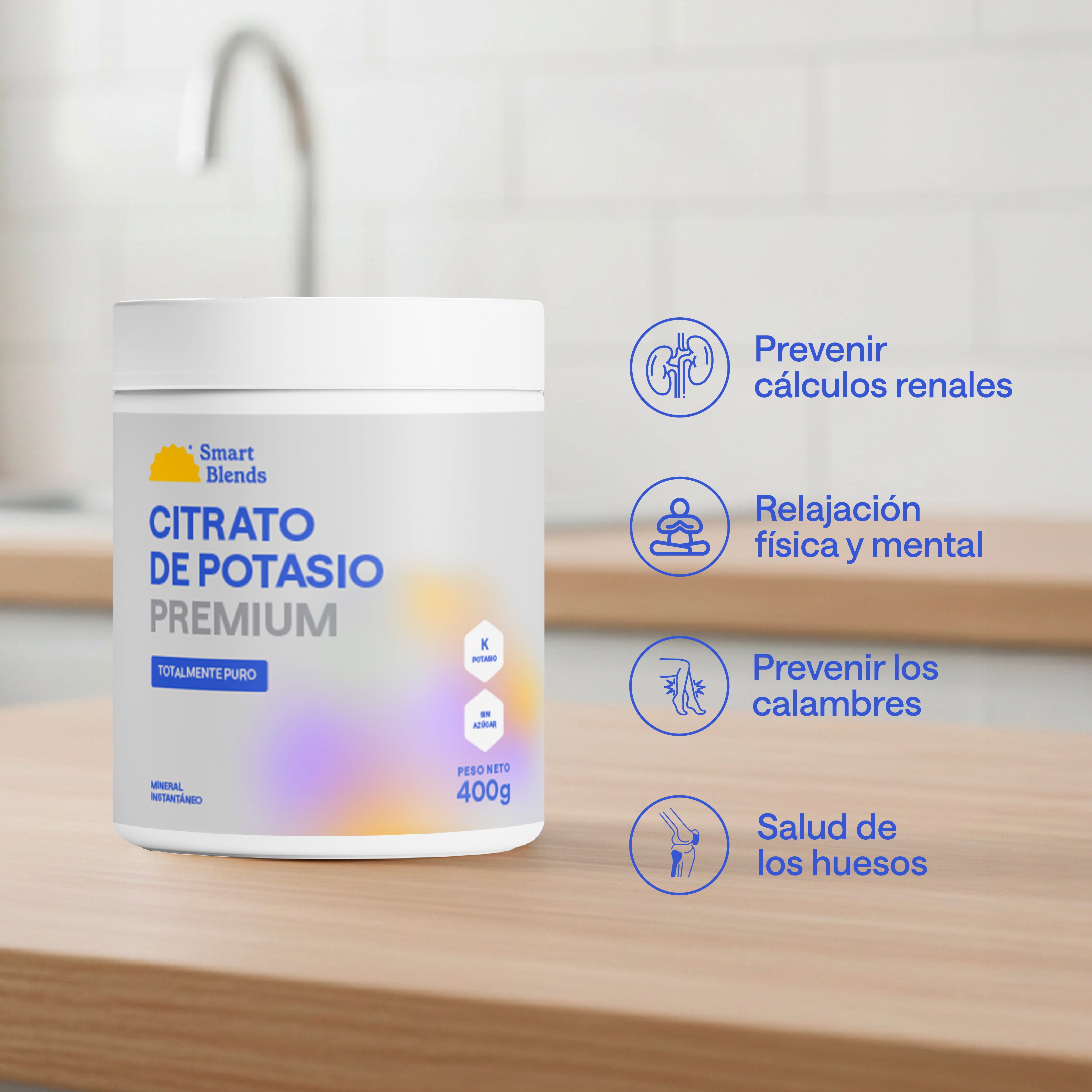 Citrato De Potasio 400g