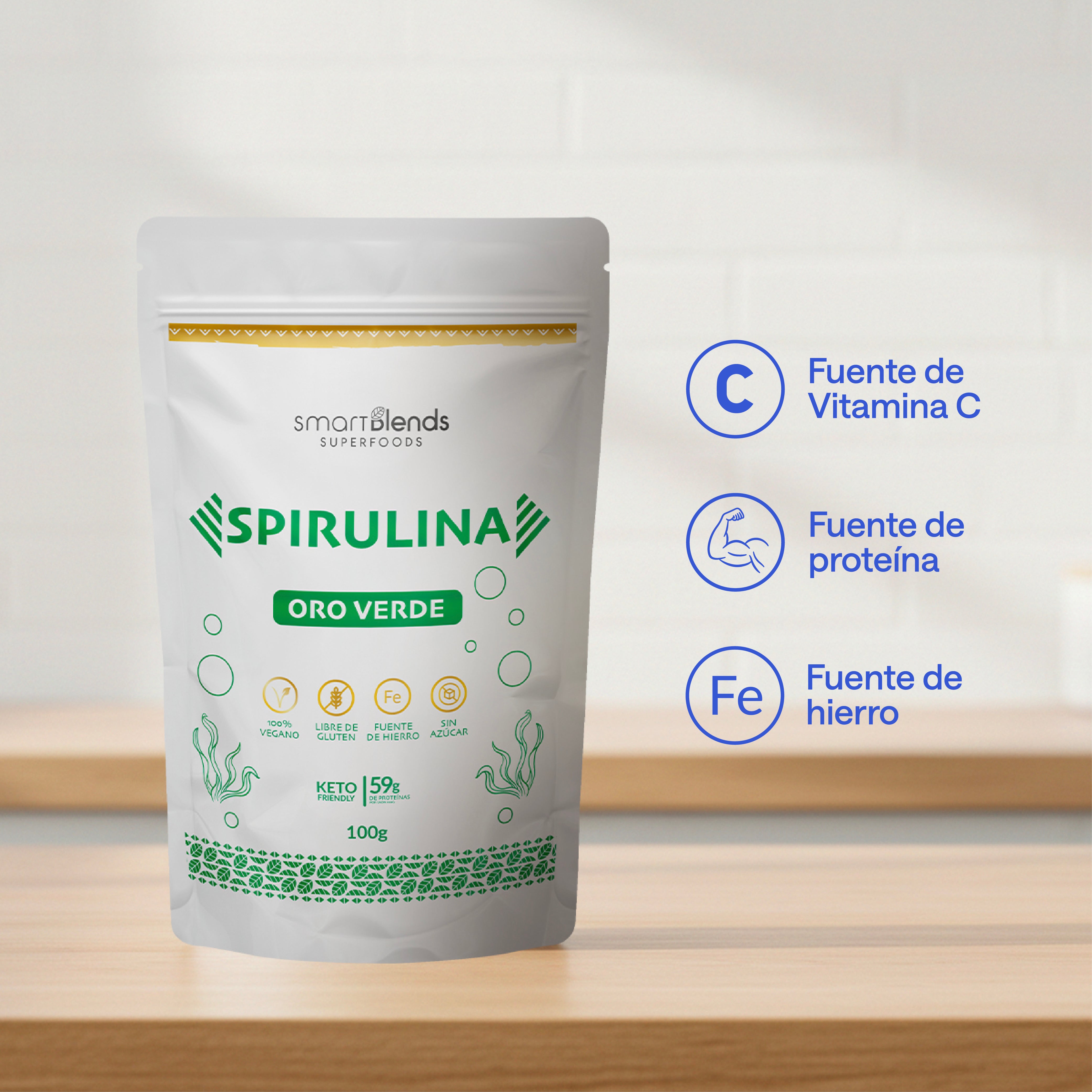 Espirulina En Polvo 100g
