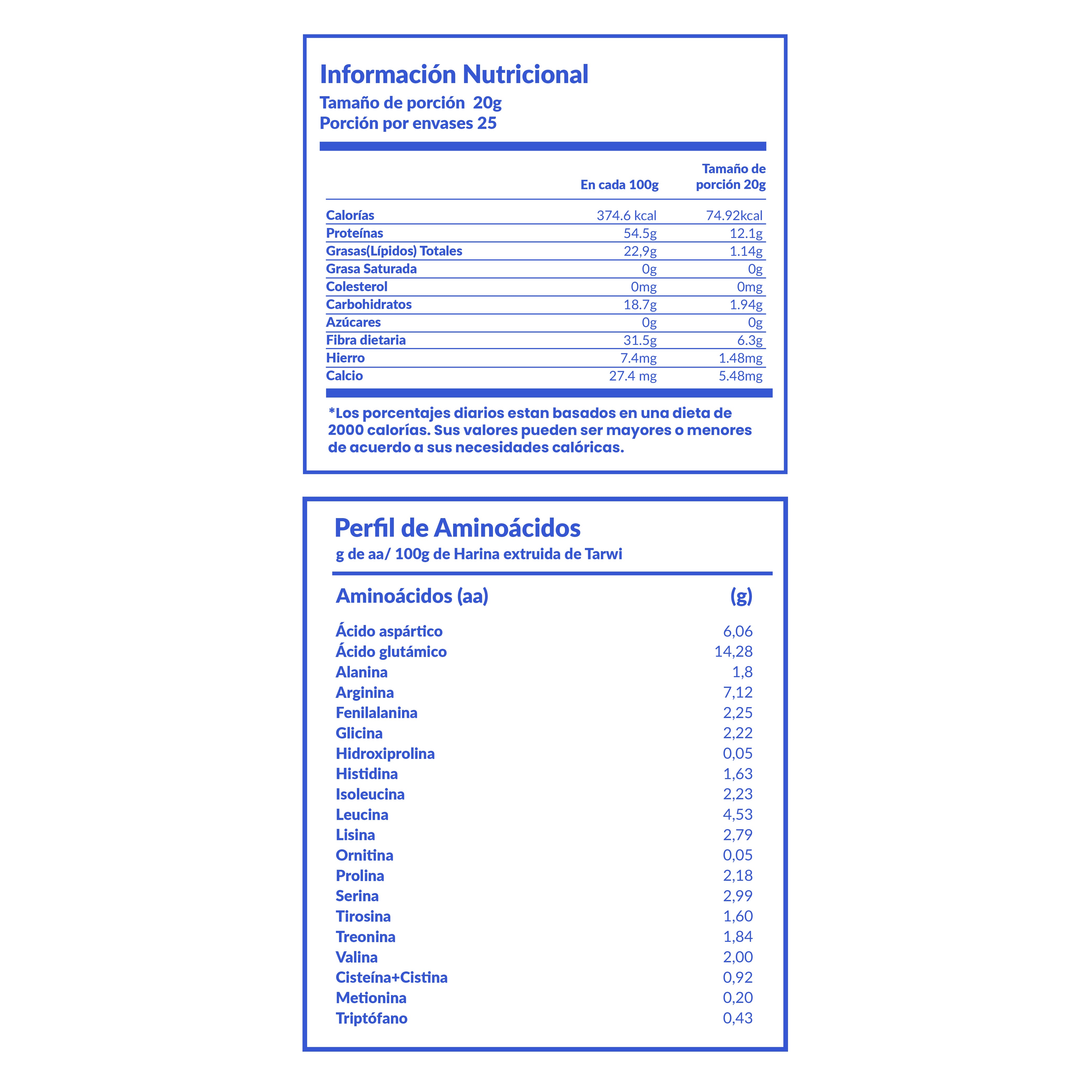 Proteína de tarwi 500g